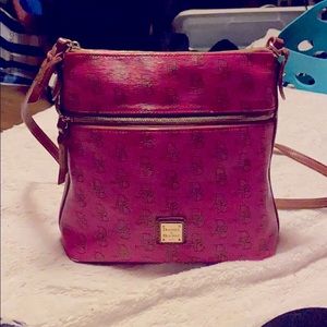 Dooney and Bourke large Pink Crossbody
